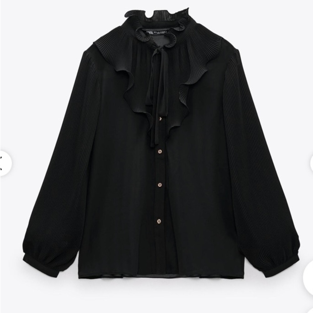 Elegant Black Women's Top